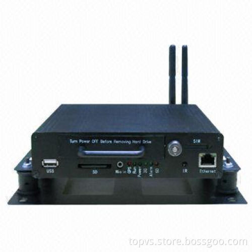 4-channel Wireless DVR, with Hard Disk Storage, H.264, with Audio, 3G, Wi-Fi